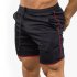 Men Summer Sports Shorts With Pockets Loose Breathable Casual Pants For Training Fitness black XL
