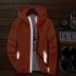 Men Sun Protection Coat Solid Color Quick drying Hooded Sunscreen Shirt With Reflective Strip 615 light blue XXXL