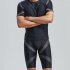 Men Swimming Suit Short Sleeve Quick Dry Upf 50  Sunscreen Swimsuit For Diving Surfing tops L
