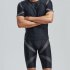 Men Swimming Suit Short Sleeve Quick Dry Upf 50  Sunscreen Swimsuit For Diving Surfing tops M