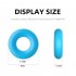 Men Thicked Silicone  Lock  Ring For Delaying Sex Life Foreskin Reversal Lock Loop Penis Ring Adult Supplies Adult Sex Toys as picture show