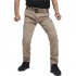 Men Thin Wear Resistant Cargo Pants with Pockets Khaki S