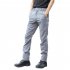 Men Thin Wear Resistant Cargo Pants with Pockets black M