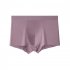 Men Underwear Plus Size Loose Modal Seamless Underpants Middle Waist Solid Color Breathable Underwear wine red 5XL  107 5 120kg 