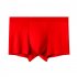 Men Underwear Plus Size Loose Modal Seamless Underpants Middle Waist Solid Color Breathable Underwear Light gray green 3XL  82 5 95kg 
