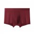 Men Underwear Plus Size Loose Modal Seamless Underpants Middle Waist Solid Color Breathable Underwear gray green XL  57 5 70kg 