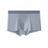 Men Underwear Plus Size Loose Modal Seamless Underpants Middle Waist Solid Color Breathable Underwear gray green XL  57 5 70kg 