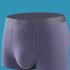Men Underwear Plus Size Loose Modal Seamless Underpants Middle Waist Solid Color Breathable Underwear gray green XL  57 5 70kg 