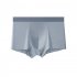 Men Underwear Plus Size Loose Modal Seamless Underpants Middle Waist Solid Color Breathable Underwear gray green 6XL  120 132 5kg 