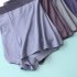 Men Underwear Plus Size Loose Modal Seamless Underpants Middle Waist Solid Color Breathable Underwear dark orange L  45 57 5kg 
