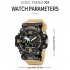 Men Watch Multi functional 50m Waterproof LED Digital Dual Display Electronic Sports Wrist Watch 8072 Black Gray