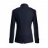 Men Winter Warm Trench Coat Reefer Jackets Solid Color Stand Collar Double Breasted Peacoat Navy blue 2XL