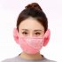 Men Women 2 in 1 Winter Fashion Warm Lace Protect Ears Cycling Windproof Anti Dust Mouth Face Mask gray