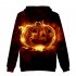 Men Women 3D Halloween Pumpkin Face Digital Printing Hooded Sweatshirts N 03876 YH03 Style 8 S
