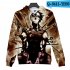 Men Women 3D Naruto Series Digital Printing Loose Hooded Sweatshirt Q 0443 YH03 B XL