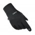 Men Women Anti Slip Windproof Gloves Autumn Winter Waterproof Thermal Warm Touchscreen Riding Skiing Gloves black L