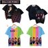 Men Women Blackpink Girls Group 3D Digital Printing Fashion Casual T shirt Short Sleeve Pullover Shirt C S