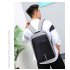 Men Women Charging Anti theft Computer Bag Backpack Bag Lock Multi function Backpack Travel School Bag gray