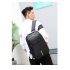 Men Women Charging Anti theft Computer Bag Backpack Bag Lock Multi function Backpack Travel School Bag gray