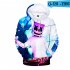 Men Women DJ Marshmello 3D Print Small Happy Face Long Sleeve Sport Hoodies Sweatshirt Q 3150 YH03 G style 2XL