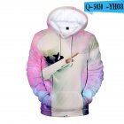 Men Women DJ Marshmello 3D Print Small Happy Face Balloon Long Sleeve Sport Hoodies Sweatshirt P style S