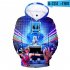 Men Women DJ Marshmello 3D Print Small Happy Face Long Sleeve Sport Hoodies Sweatshirt Q 3150 YH03 G style XL