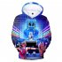 Men Women DJ Marshmello 3D Print Small Happy Face Long Sleeve Sport Hoodies Sweatshirt Q 3151 YH03 H style 3XL