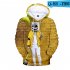 Men Women DJ Marshmello 3D Print Small Happy Face Balloon Long Sleeve Sport Hoodies Sweatshirt E style S