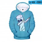 Men Women DJ Marshmello Fans 3D Print Small Happy Face Long Sleeve Sport Hoodies Sweatshirt V style XXL