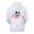 Men Women DJ Marshmello Fans 3D Print Small Logo Long Sleeve Sport Hoodies Sweatshirt F style L