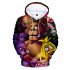 Men Women Five Nights at Freddy Toy Bear Digital Printing 3D Hooded Sweatshirts Q 3274 YH03 K1 XXXL