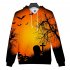 Men Women Halloween Darkness 3D Printing Hooded Sweatshirts N 03502 YH03 D style XXXL