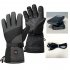 Men Women Heating Gloves Winter Electric Heated Warm Gloves for Outdoor Ski Riding Hiking Gloves