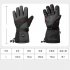 Men Women Heating Gloves Winter Electric Heated Warm Gloves for Outdoor Ski Riding Hiking Gloves