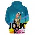 Men Women Hoodie Sweatshirt JOJO SIWA 3D Printing Loose Autumn Winter Pullover Tops C XL