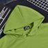 Men Women Hoodie Sweatshirt Thicken Velvet Summer Sun Loose Autumn Winter Pullover Tops Green XXL
