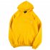 Men Women Hoodie Sweatshirt Flash Thicken Velvet Loose Autumn Winter Pullover Tops Orange L