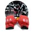 Men Women Kids PU Leather Kick Boxing Gloves Thai Boxing Sports Hands Protector As shown