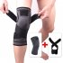 Men Women Knee Pads Knee Compression Sleeve Improved Circulation Compression Knee Braces For Joint Pain Relief Red M