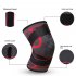 Men Women Knee Pads Knee Compression Sleeve Improved Circulation Compression Knee Braces For Joint Pain Relief Red M