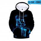 Men Women Long Sleeve Small Happy Face DJ Marshmello 3D Print Casual Hoodies Sweatshirt O style_S