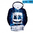 Men Women Long Sleeve Small Happy Face DJ Marshmello 3D Print Casual Hoodies Sweatshirt <span style='color:#F7840C'>M</span> style_L