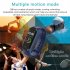 Men Women M4 Smart Digital Watch Heart Rate Monitoring Calorie Counter Running Pedometer Fitness Tracker Bracelet black
