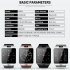 Men Women Multifunction Dz09 Sports Smart  Watch Support Tf Card Ram 128m rom 64m Compatible For Samsung Huawei Xiaomi Android Phone black