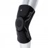 Men Women Outdoor Sports Knee Brace Comfortable Breathable Non slip Strong Meniscus Compression Protection black L