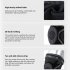 Men Women Outdoor Sports Knee Brace Comfortable Breathable Non slip Strong Meniscus Compression Protection black L