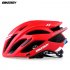 Men Women Piece Molding Cycling Helmet for Head Protection Bikes Equipment  red One size