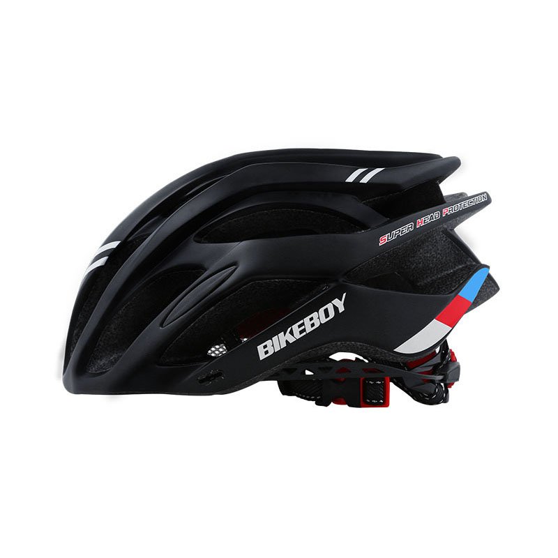 Men Women Piece Molding Cycling Helmet for Head Protection Bikes Equipment  black_One size