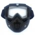 Men Women Retro Outdoor Cycling Mask Goggles Snow Sports Skiing Full Face Mask Glasses