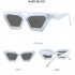 Men Women Retro Sunglasses Lightweight Fashion Sun Glasses Eye Protective Eyewear For Travel Shopping C3gray leopard frame gray film